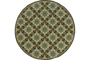 Caspian 1005D Brown/ Ivory Rug