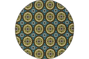 Caspian 8328L Blue/ Brown Rug