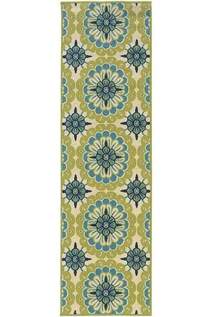 Caspian 8328W Green/ Ivory Rug