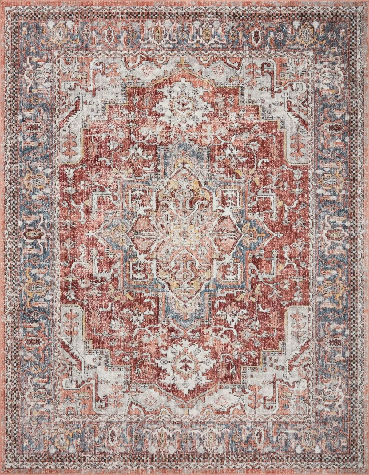 Cassandra Csn-01 Rust/Multi Rug