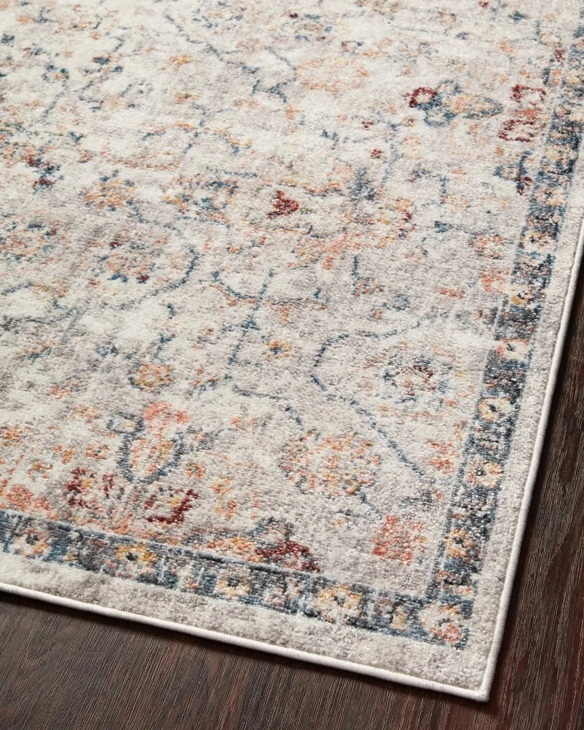 Cassandra Csn-03 Dove/Navy Rug