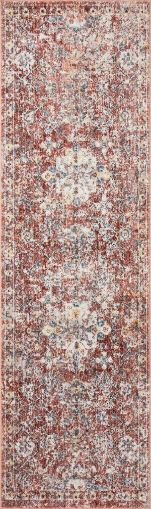 Cassandra Csn-03 Rust/Ivory Rug