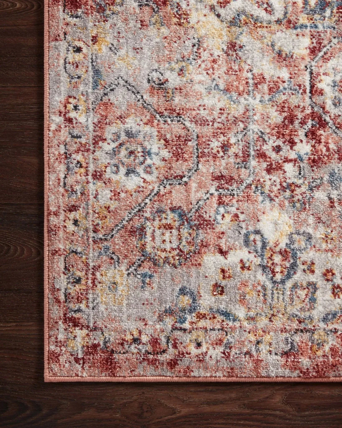 Cassandra Csn-03 Rust/Ivory Rug