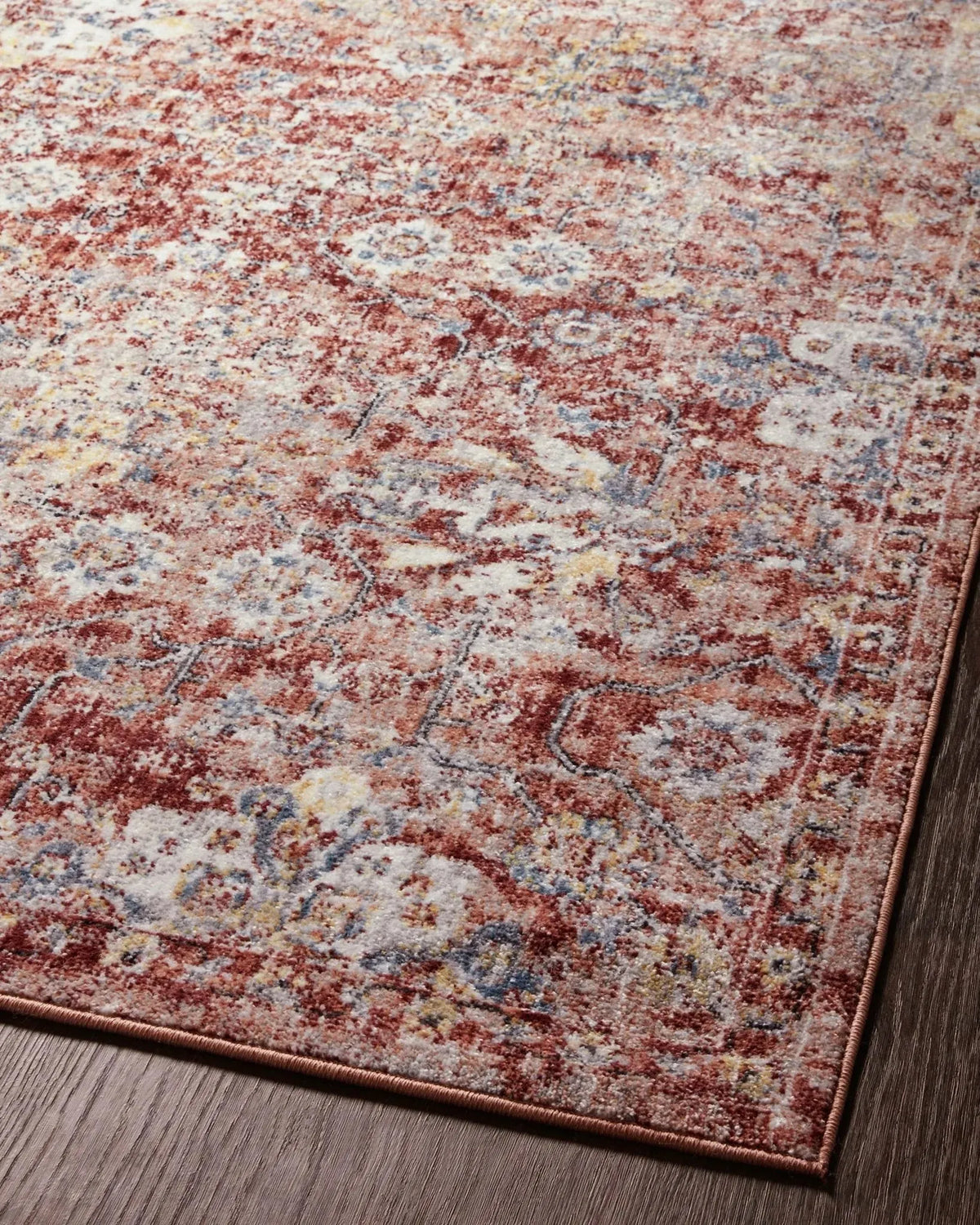 Cassandra Csn-03 Rust/Ivory Rug