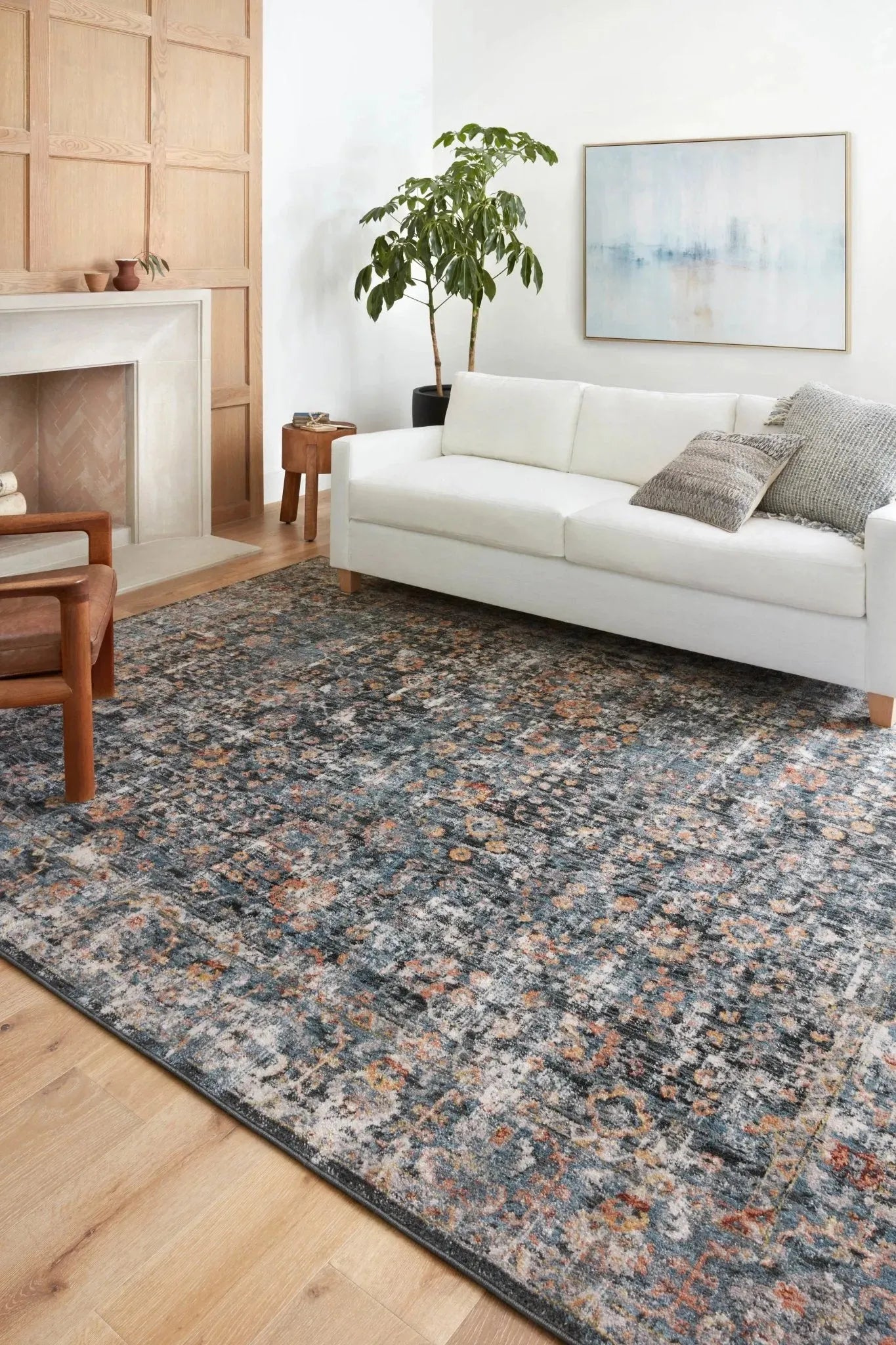 Cassandra Csn-05 Blue/Multi Rug