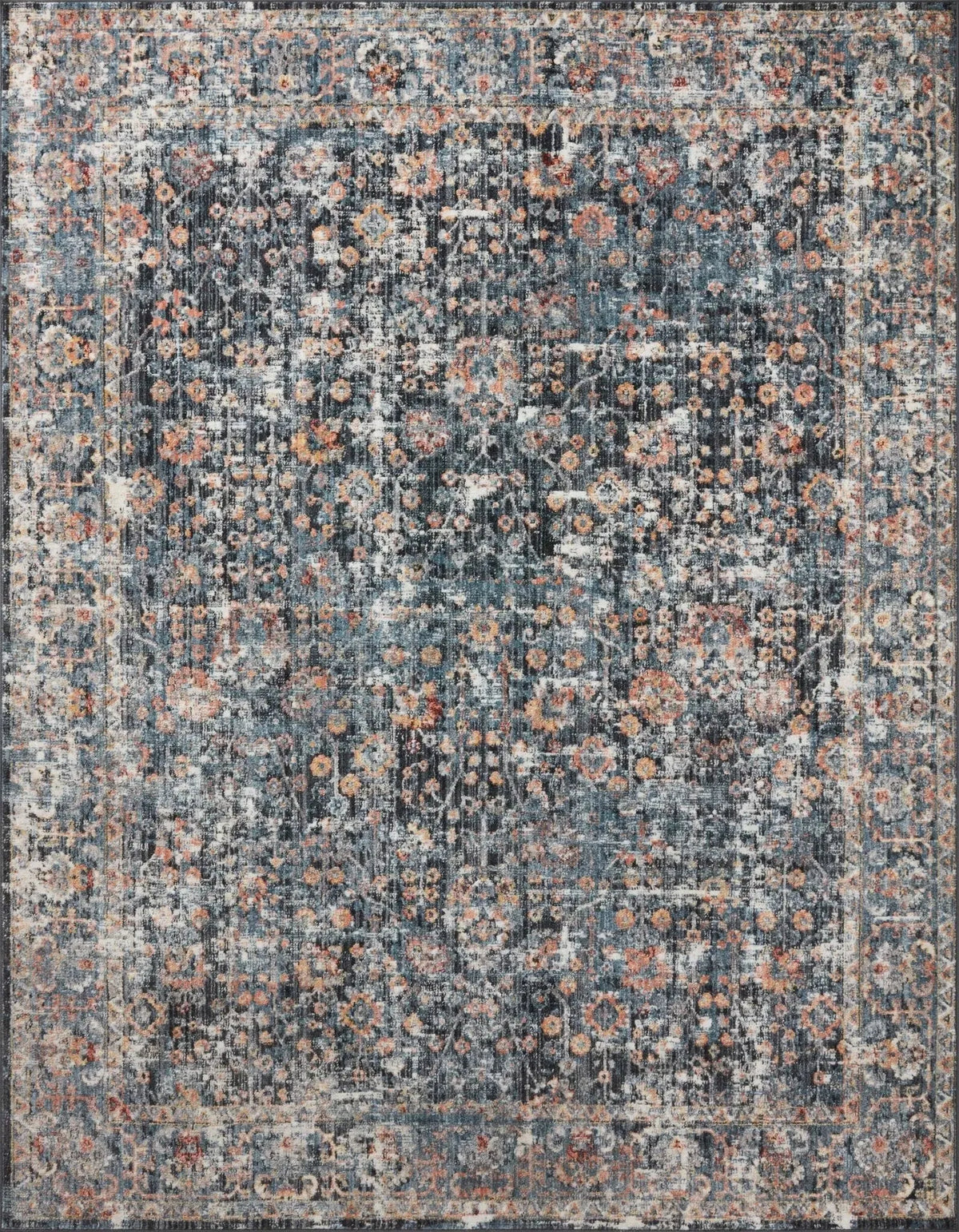 Cassandra Csn-05 Blue/Multi Rug