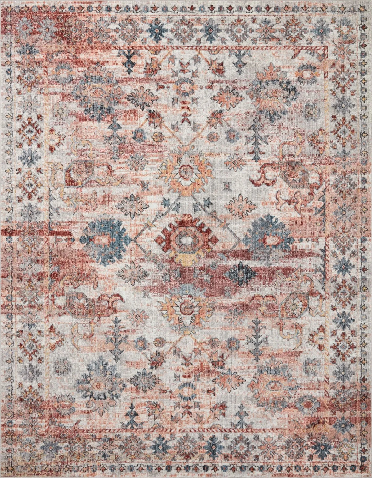 Cassandra Csn-06 Rust/Multi Rug