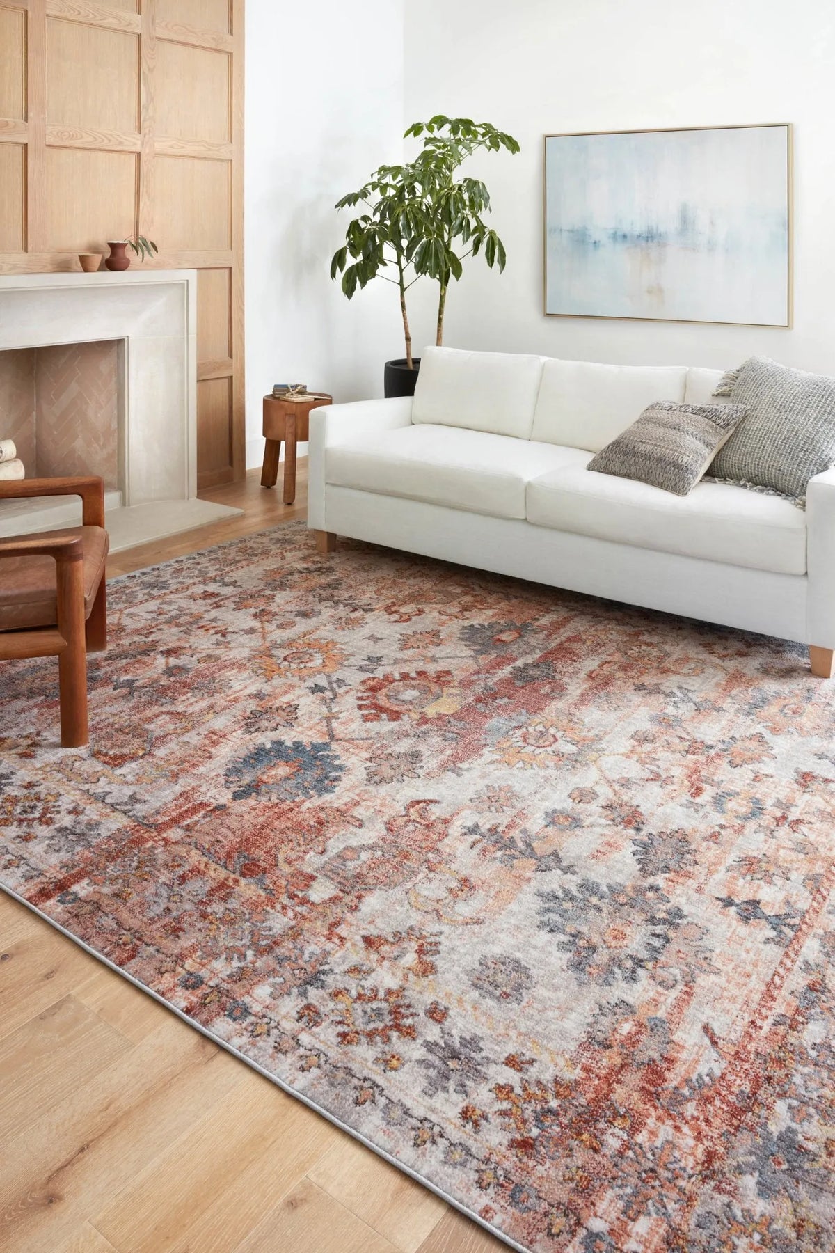 Cassandra Csn-06 Rust/Multi Rug