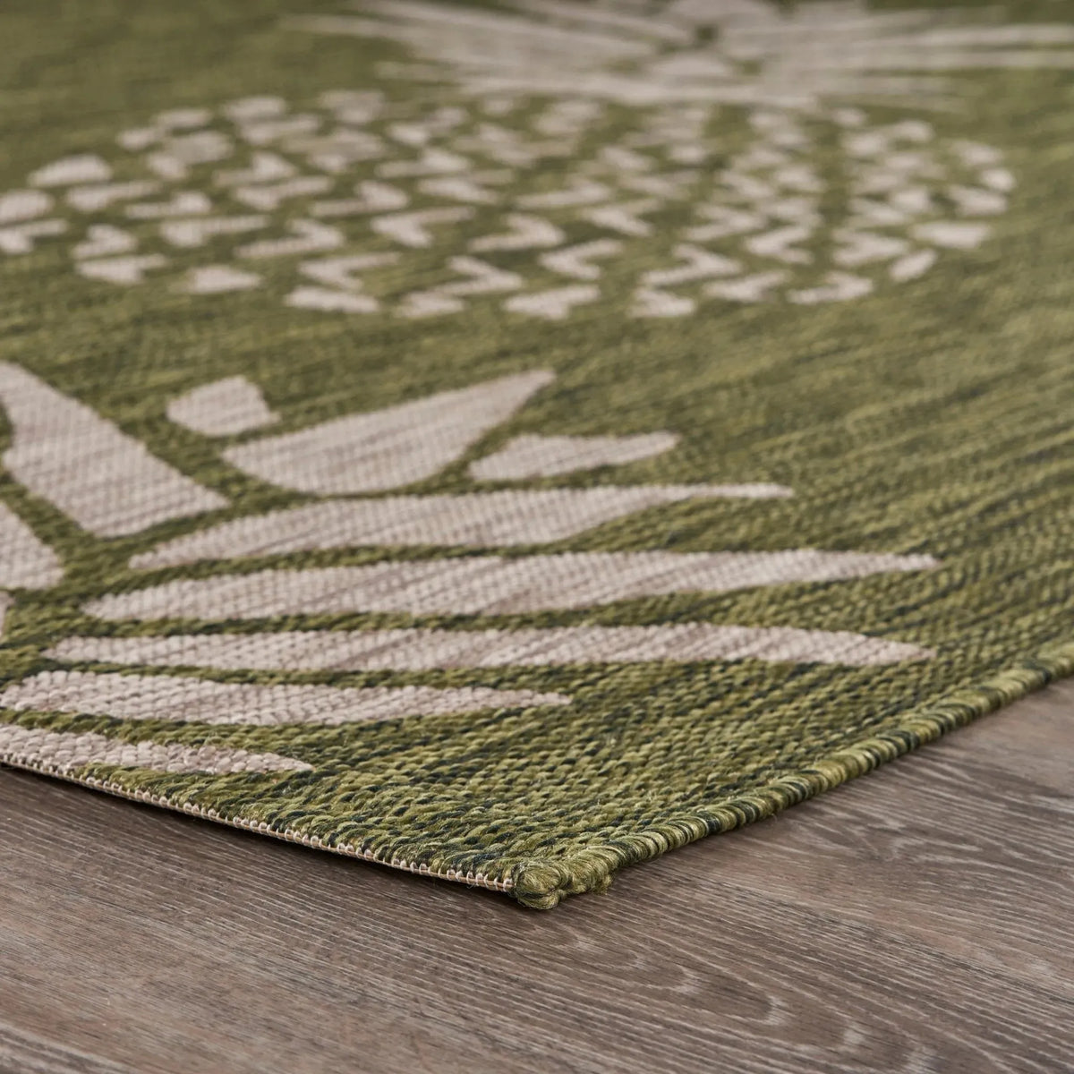 Catalina LR81500 Dark Green/Beige Rug