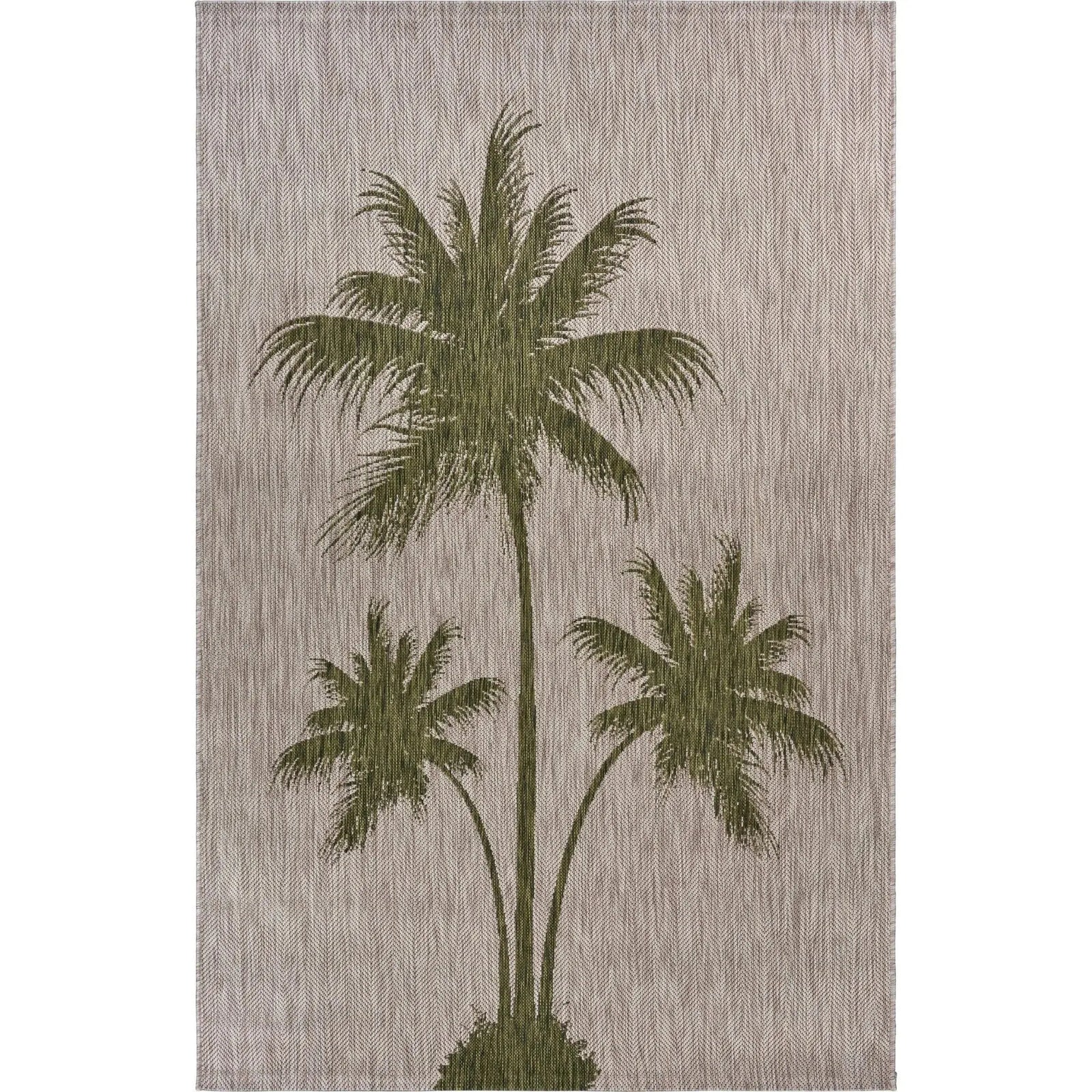 Catalina LR81503 Beige/Dk Green Rug