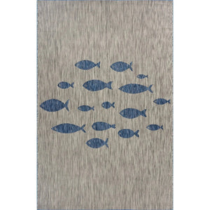 Catalina LR81505 Gray/Navy Rug