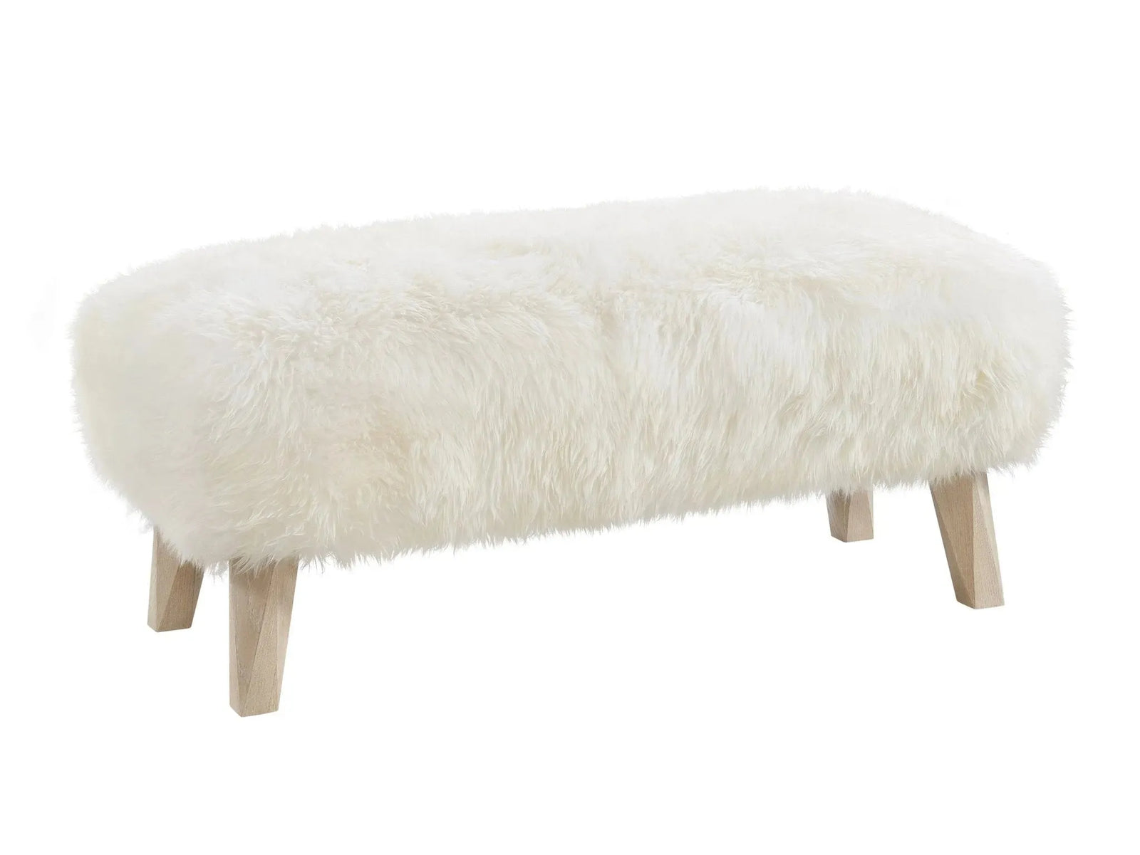 Catalina Sheepskin Bench