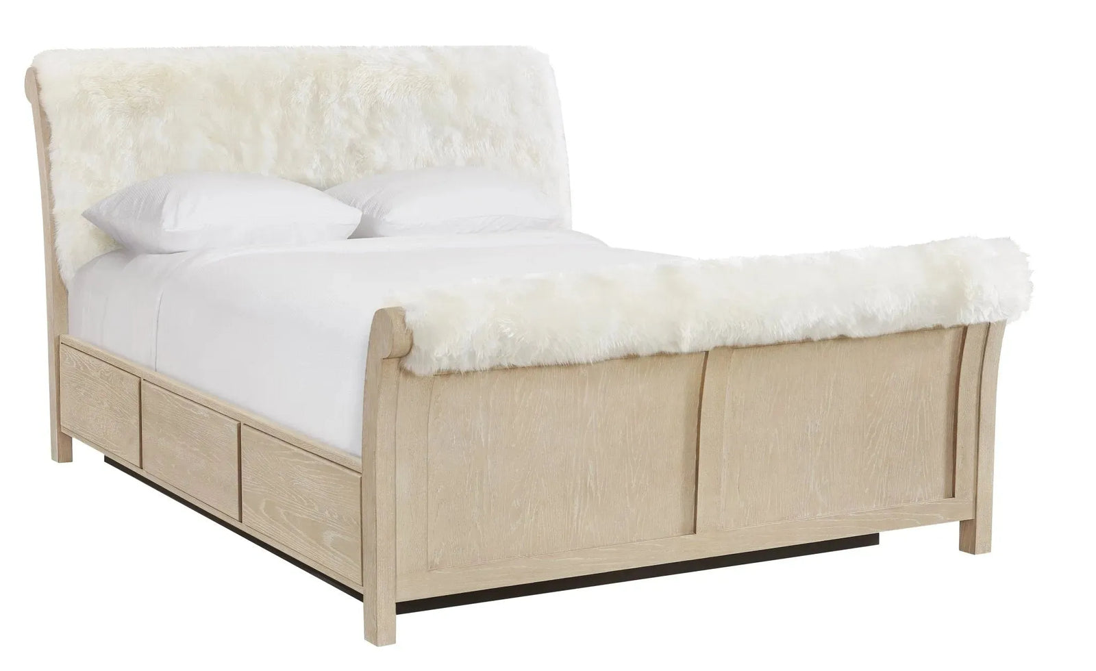 Catalina Sheepskin Storage Bed
