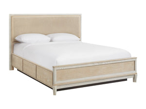 Catalina Upholstered Panel Storage Bed