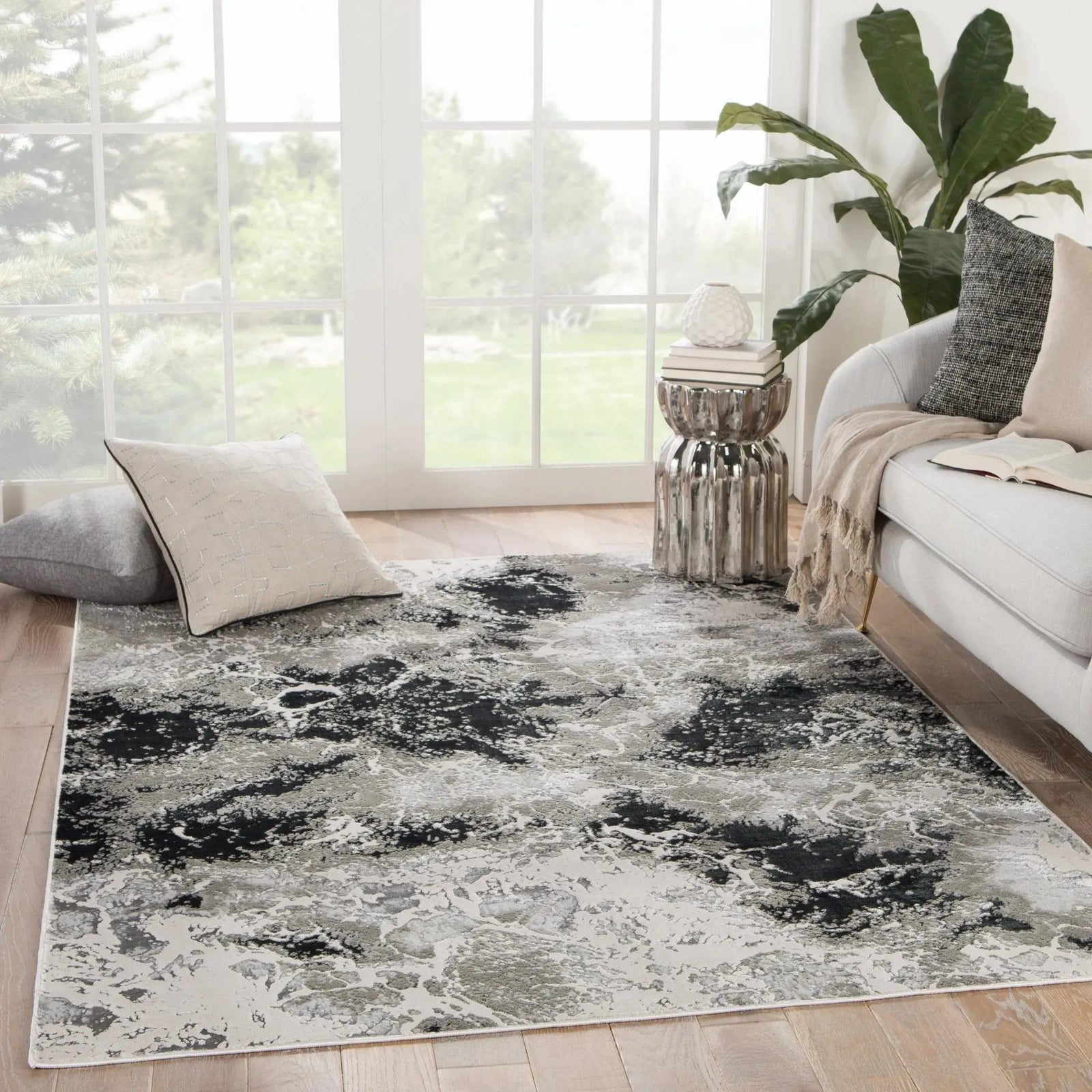 Catalyst Cty01 Fen Black/Gray Rug