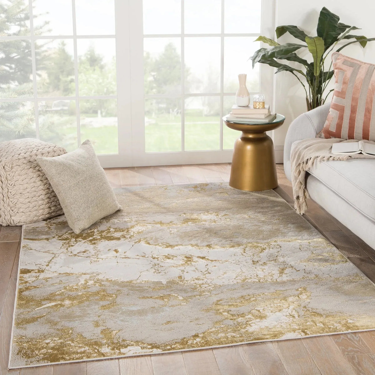 Catalyst Cty02 Cisco Gray/Gold Rug