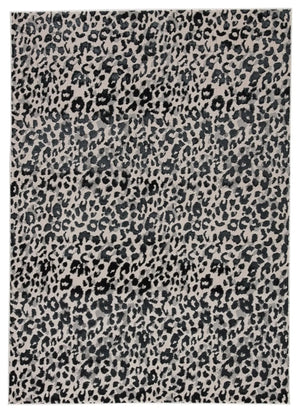 Catalyst Cty07 Fauve Gray/Black Rug