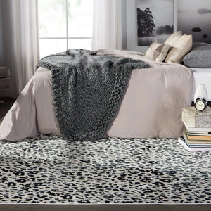 Catalyst Cty07 Fauve Gray/Black Rug