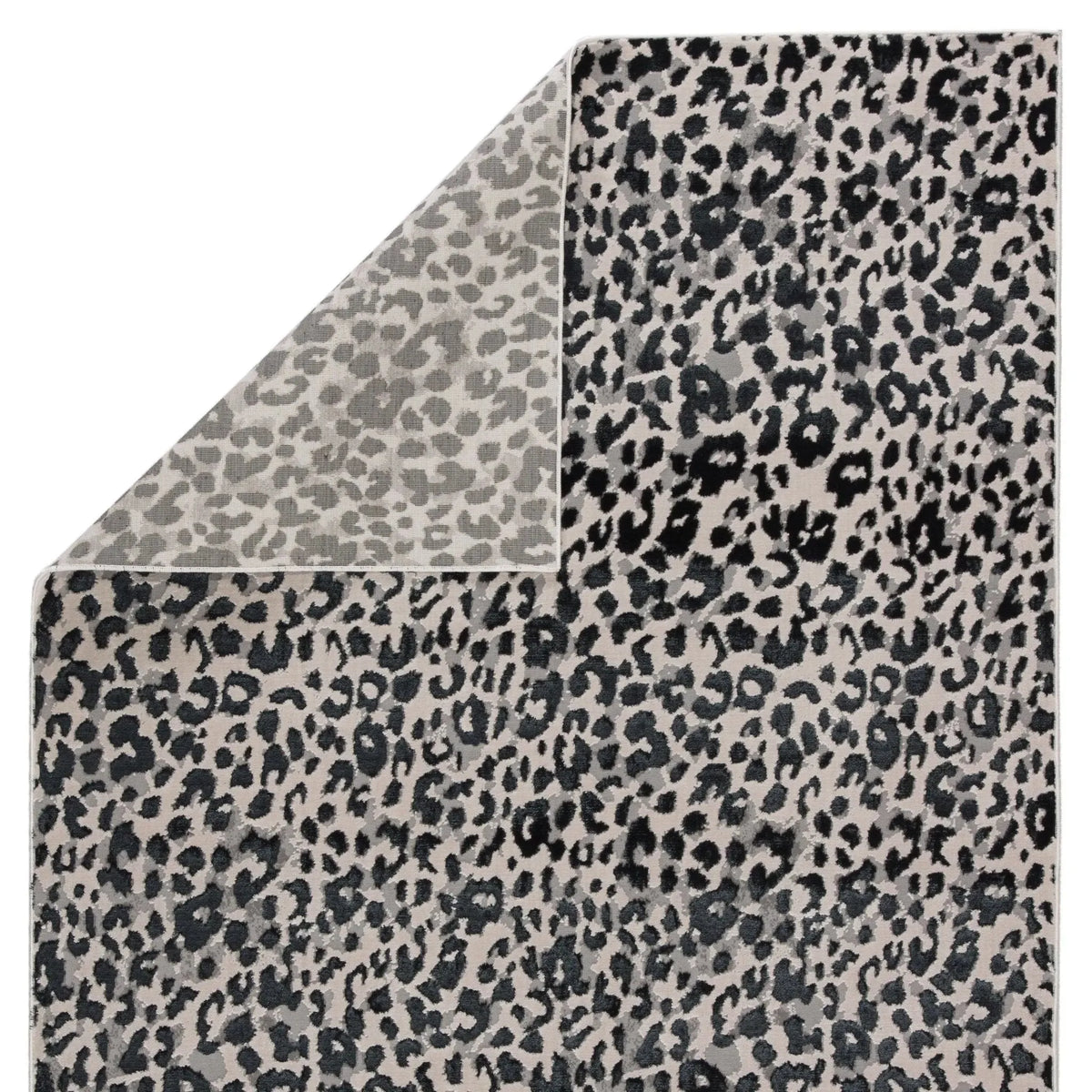 Catalyst Cty07 Fauve Gray/Black Rug