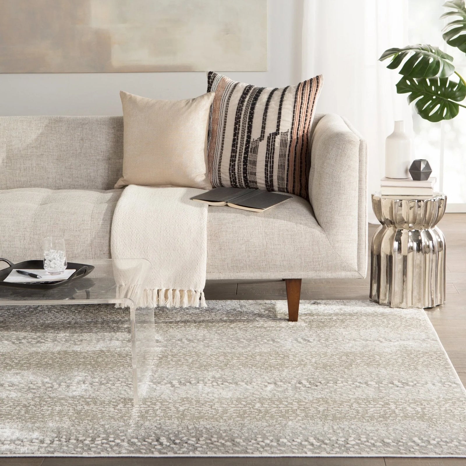 Catalyst Cty08 Axis Gray/Natural Rug