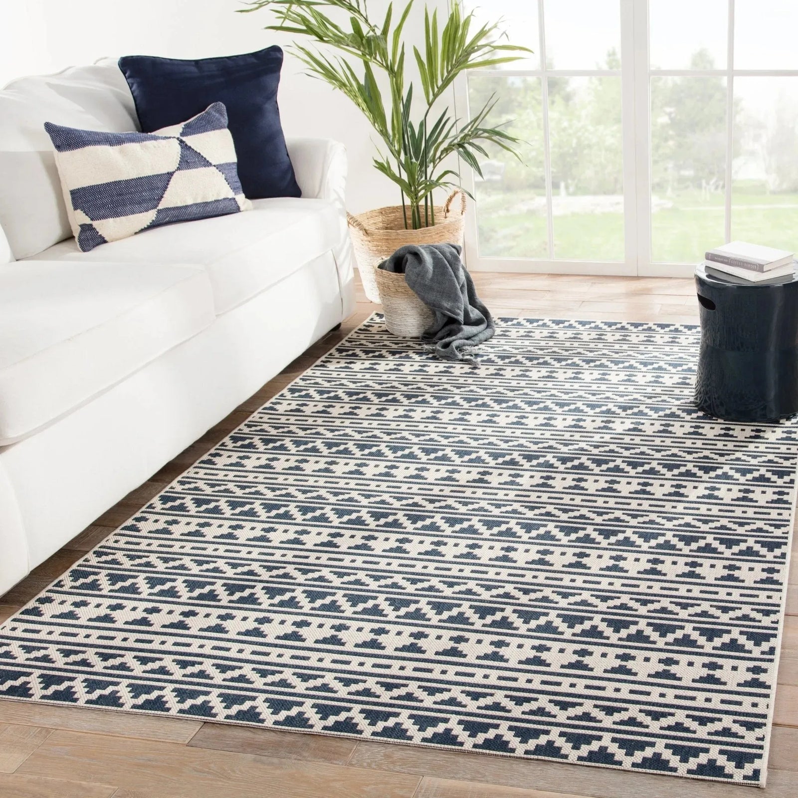 Catamaran CAM03 Killick Blue/Ivory Rug