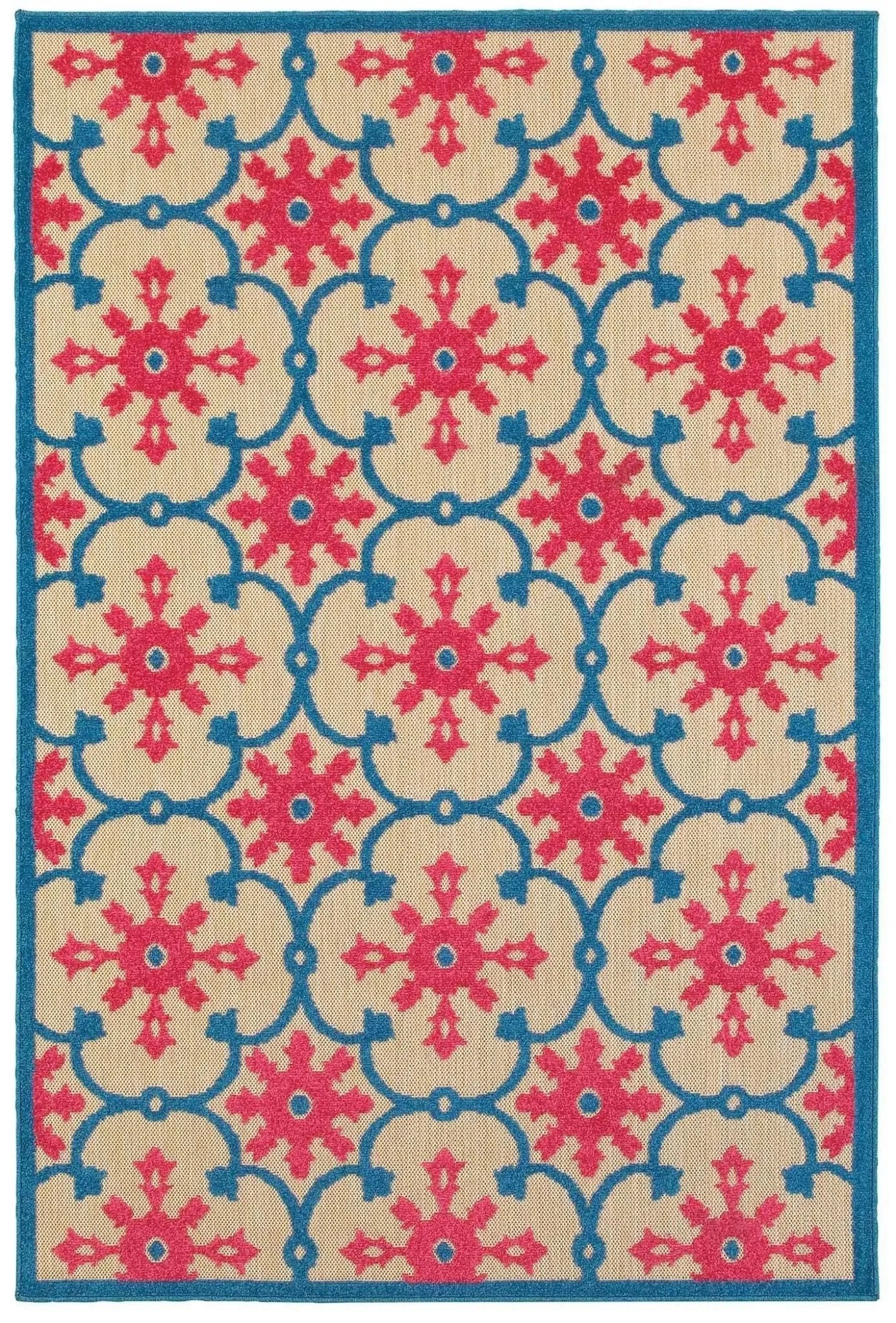 Cayman 190l Sand/ Pink Rug