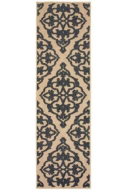 Cayman 1b Sand/ Charcoal Rug