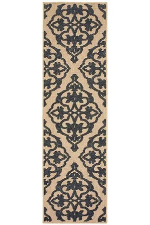 Cayman 1B Sand/ Charcoal Rug