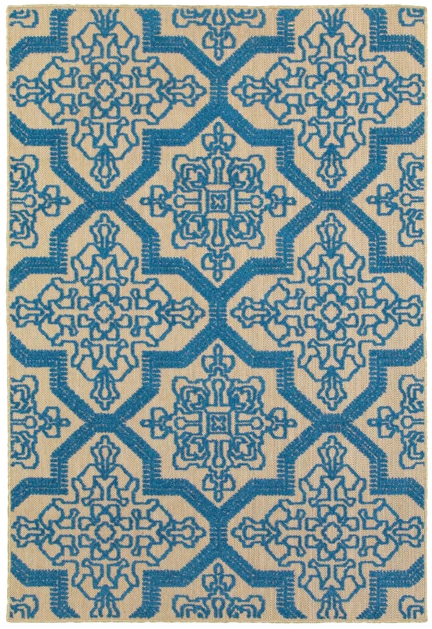 Cayman 2541m Sand/ Blue Rug