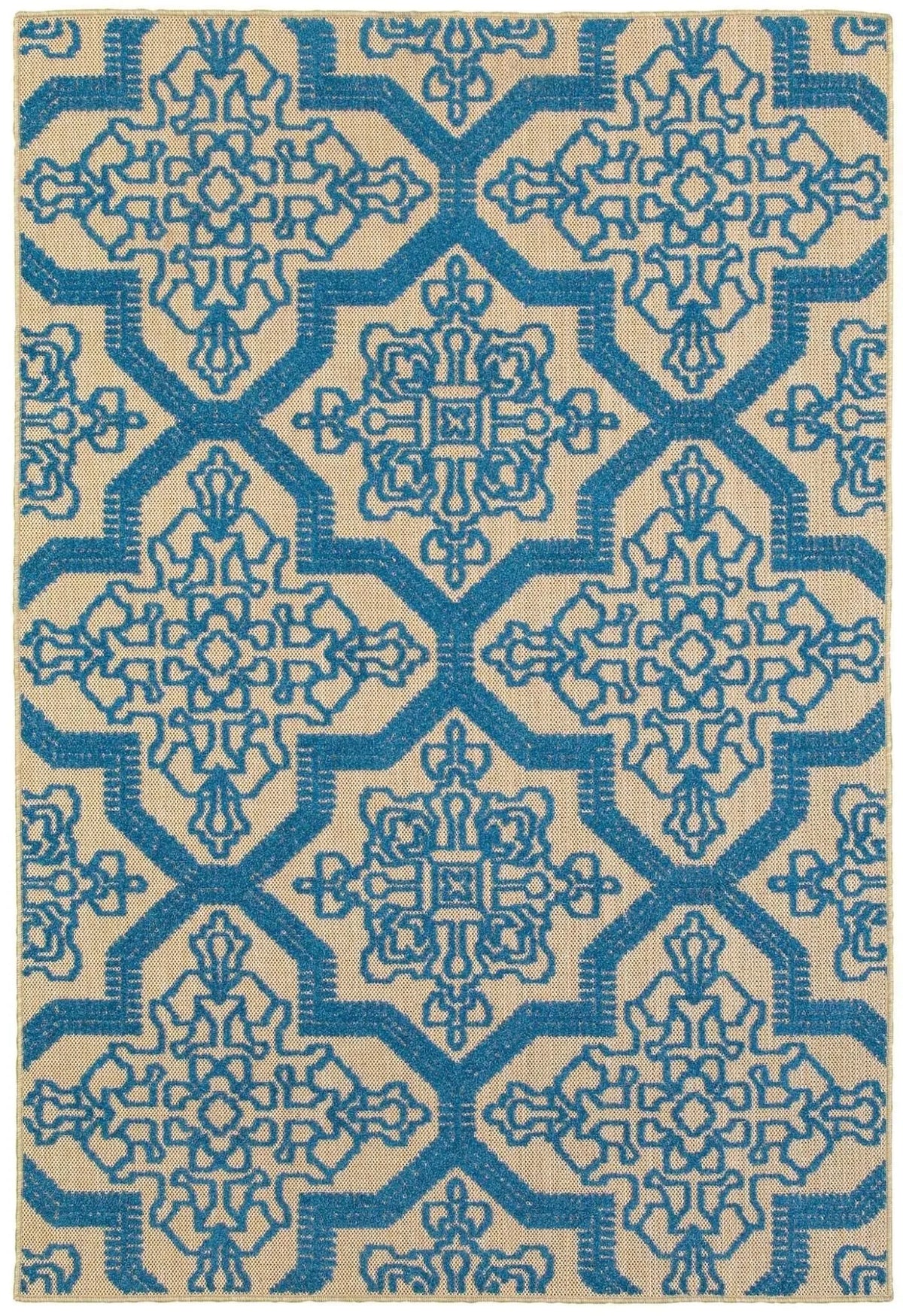 Cayman 2541m Sand/ Blue Rug