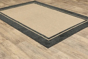 Cayman 5594K Sand/ Charcoal Rug