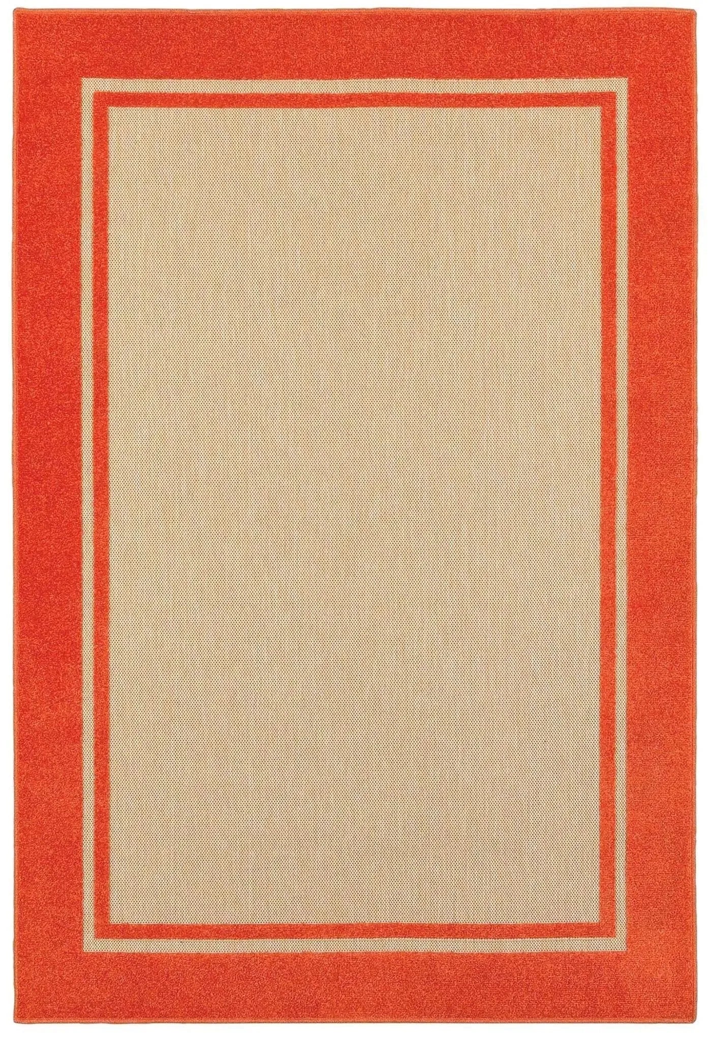 Cayman 5594q Sand/ Orange Rug