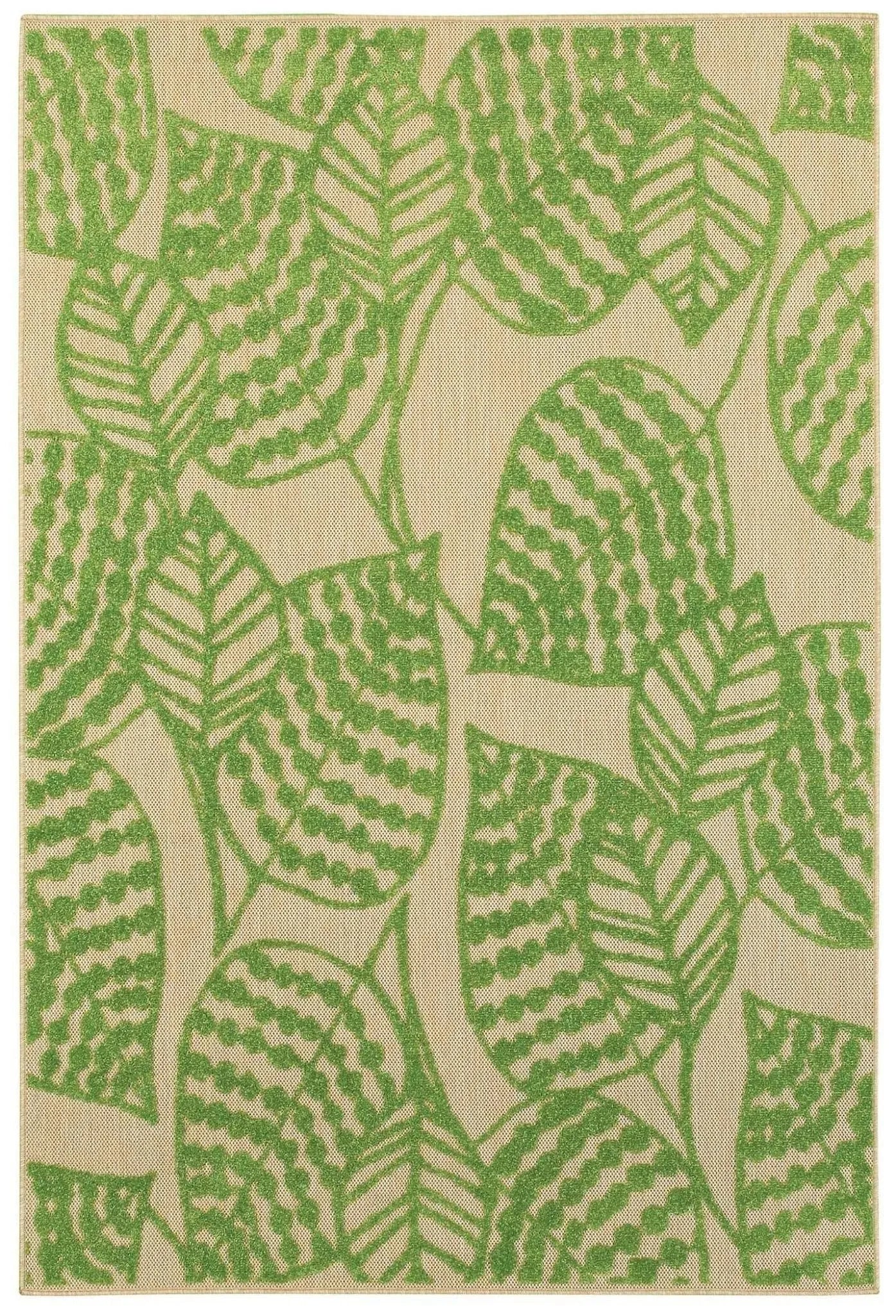 Cayman 566f Sand/ Green Rug