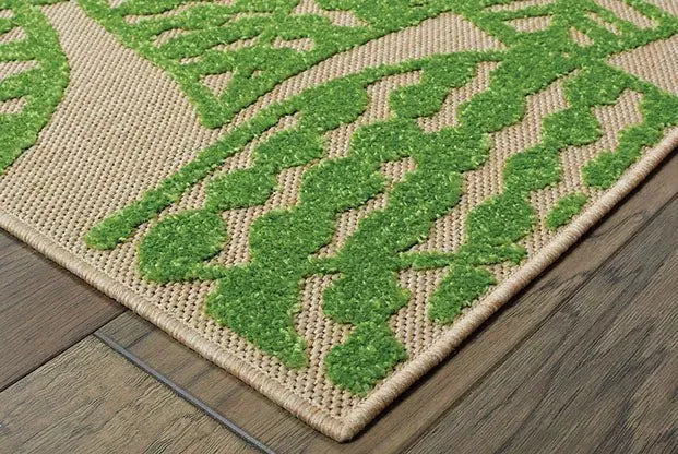 Cayman 566F Sand/ Green Rug