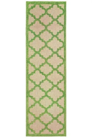 Cayman 660F Sand/ Green Rug