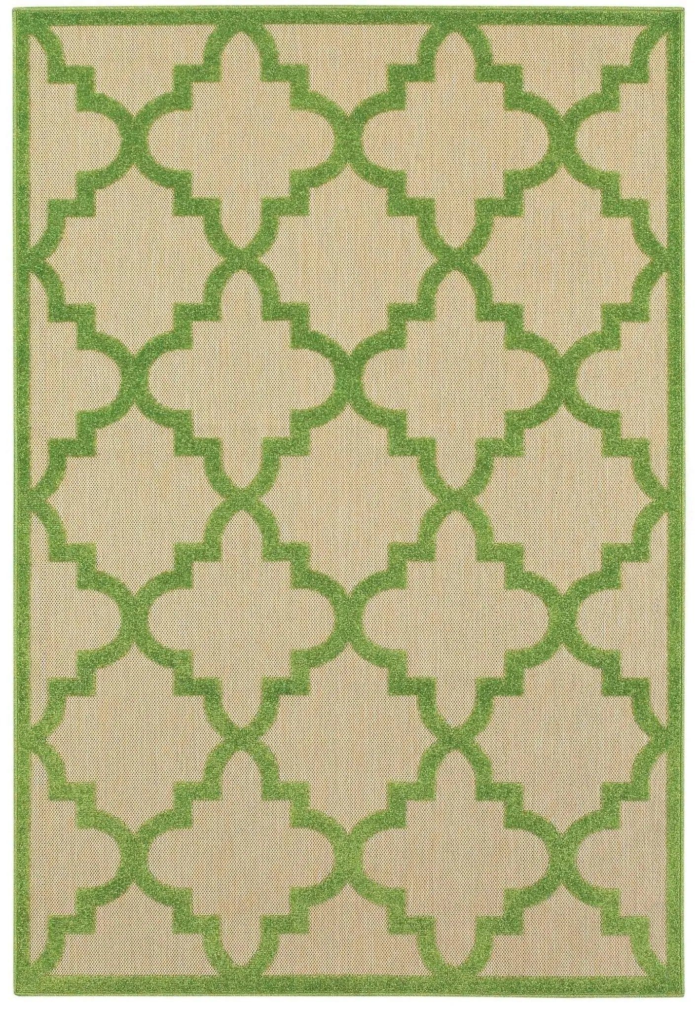Cayman 660f Sand/ Green Rug
