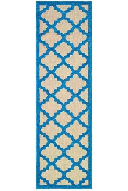 Cayman 660L Sand/ Blue Rug