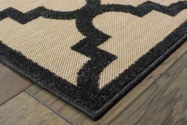 Cayman 660N Sand/ Charcoal Rug