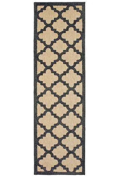 Cayman 660N Sand/ Charcoal Rug