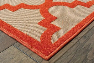 Cayman 660O Sand/ Orange Rug