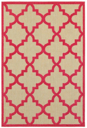 Cayman 660p Sand/ Pink Rug