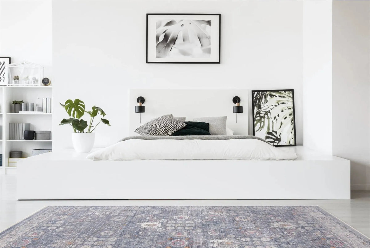 Cecily 3587F Blue/Ivory Rug