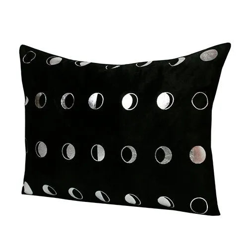 Celestial 08331BSV Black/Silver Pillow