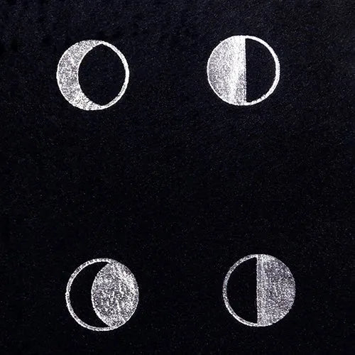 Celestial 08331BSV Black/Silver Pillow