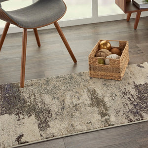 Celestial CES02 Ivory/Grey Rug