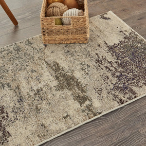 Celestial CES02 Ivory/Grey Rug