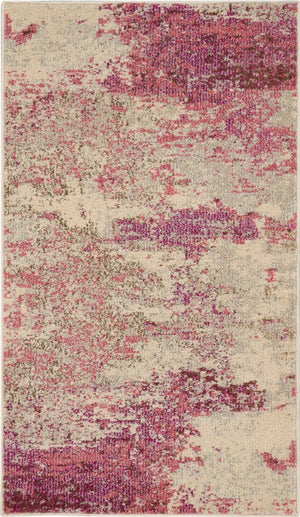 Celestial CES02 Ivory/Pink Rug