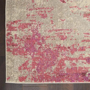 Celestial CES02 Ivory/Pink Rug