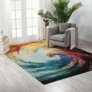 Celestial Ces07 Wave Rug