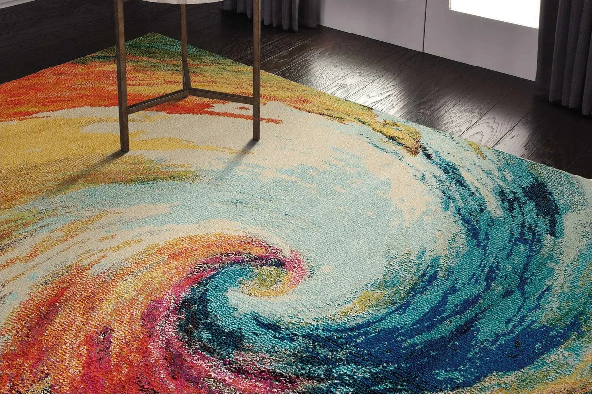 Celestial Ces07 Wave Rug